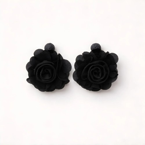 Boucles Rose noir