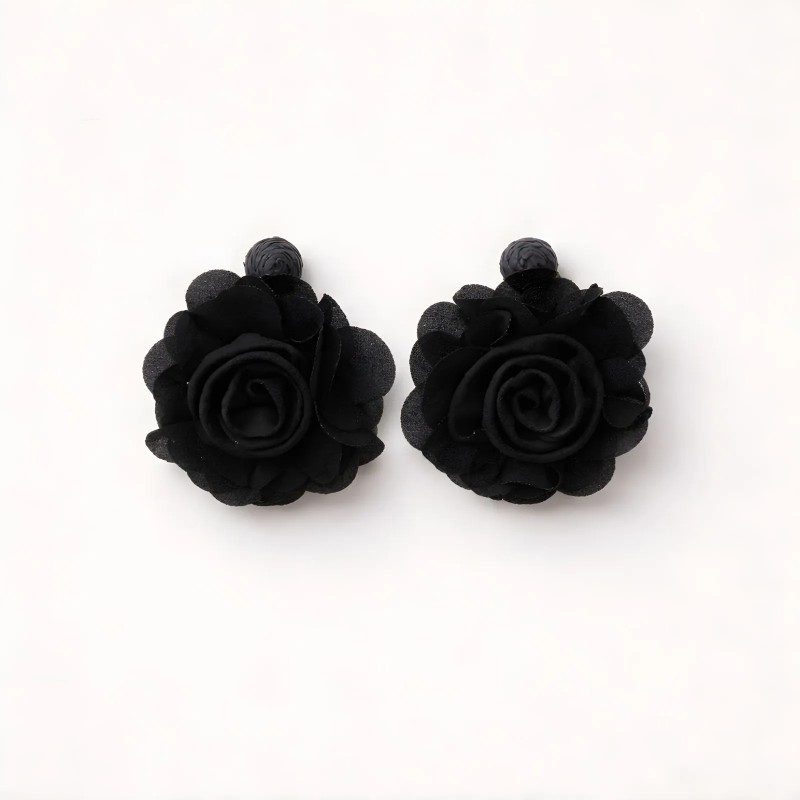 Boucles Rose noir
