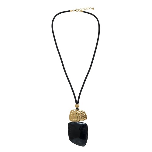 Collier aurélie noir