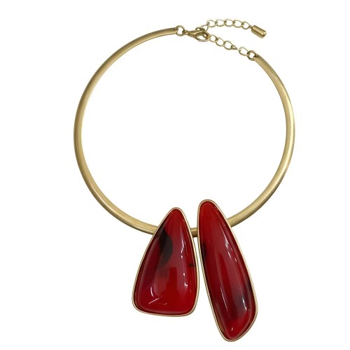 Collier  Lorraine rouge