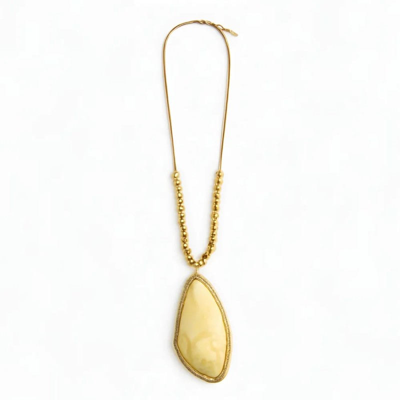 Collier Sissi beige
