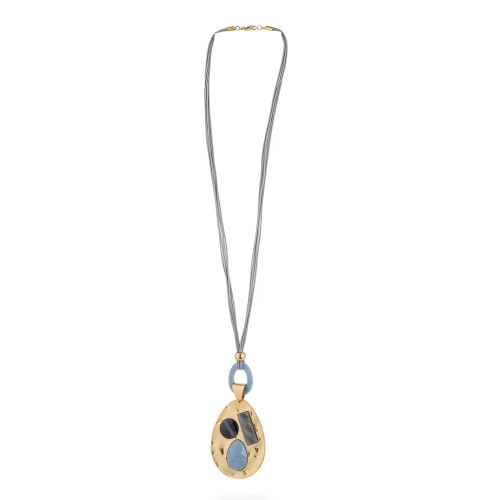 Collier Mila bleu