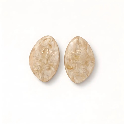 Boucles Magalie beige