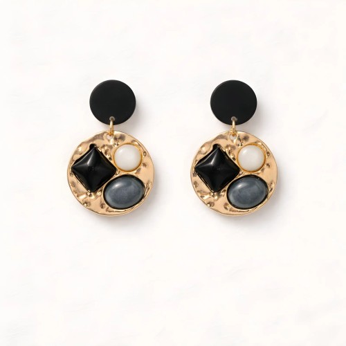 Boucles Elyse noir