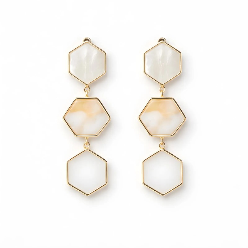 Boucles Maria crème